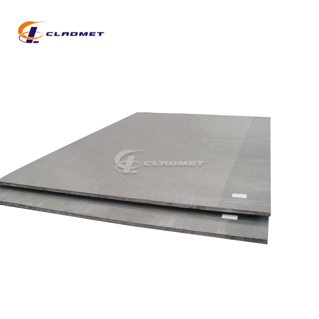 Stainless steel and steel composite plate