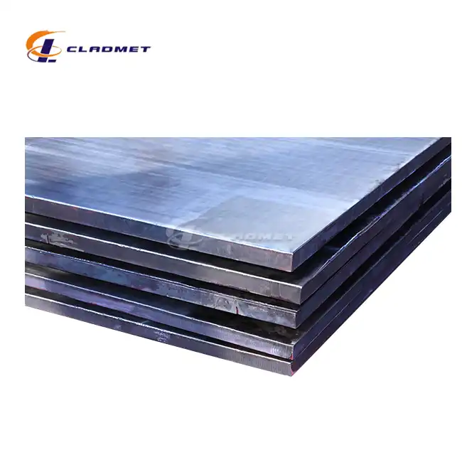 Nickel steel composite plate