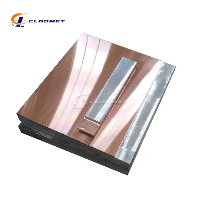 Titanium copper composite plate