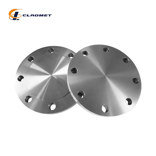 Clad flange