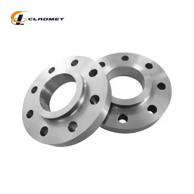 Titanium-Carbon Steel Clad Flange