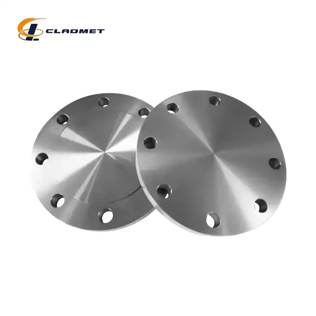 titanium-carbon steel clad flanges